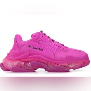 Pink Balenciaga sneakers